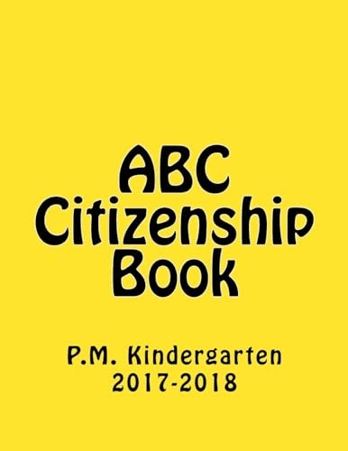 ABC Citizenship Book P. M Kindergarten2017