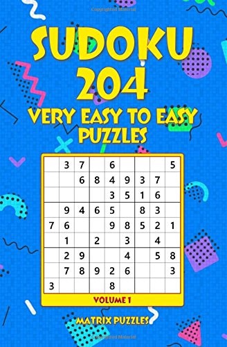 Sudoku 204 Very Easy to Easy Puzzles