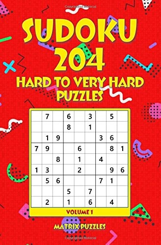 Sudoku 204 Hard to Very Hard Puzzles