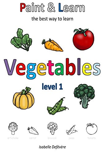 Paint & Learn Vegetables (level 1)