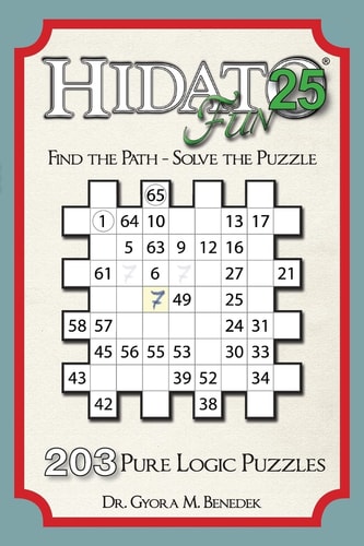Hidato Fun 25 203 New Logic Puzzles