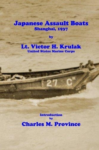Japanese Assault Boats; Shanghai, 1937