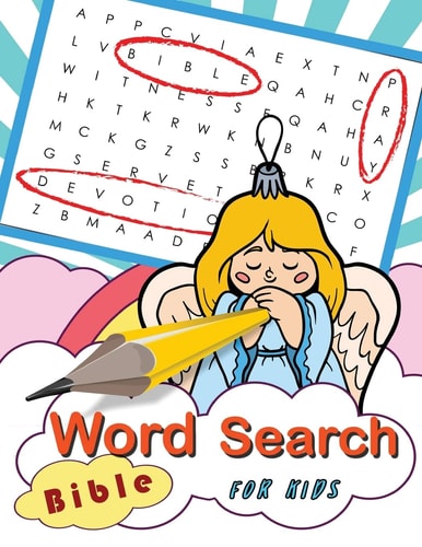Word Search Bible for Kids Word Search Books for Kids Ages 6-8