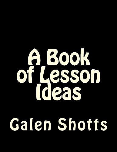 A Book of Lesson Ideas