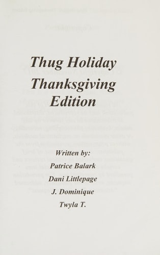 Thug Holiday (Thanksgiving Edition)