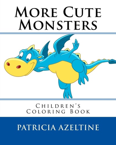 More Cute Monsters Children's Coloring Book