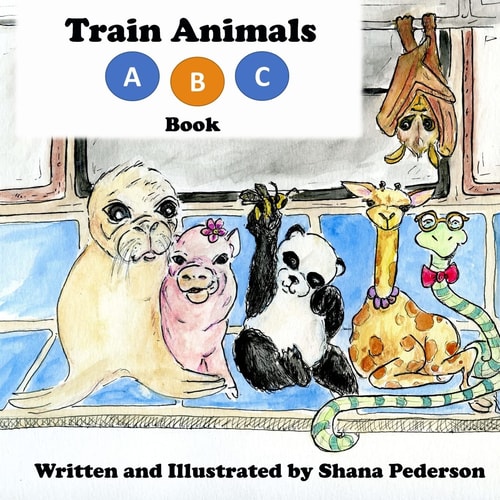Train-Animals A Subway Alphabet Book