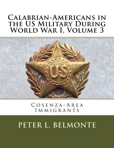 Calabrian Americans in the US Military During World War I, Volume 3 Cosenza-Area Immigrants