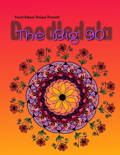 Doodledala: Big 90 Over 90 Mandalas and Coloring Pages
