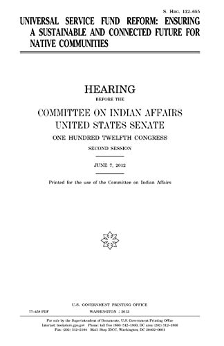 Universal Service Fund Reform Ensuring a Sustainable and Connected Future for Native Communities