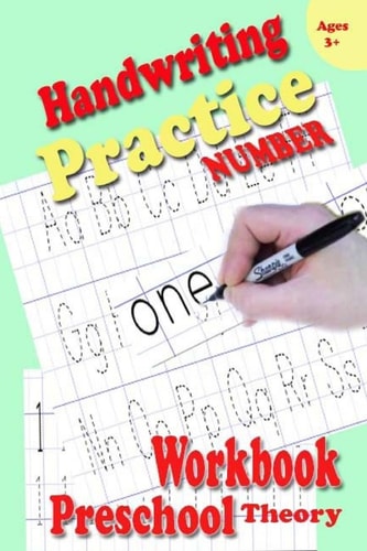 Handwriting Practice Theory Beginning Number Education Teaching Preschool Workbook Activity Books Leaning Preparing a B C Number 1To25