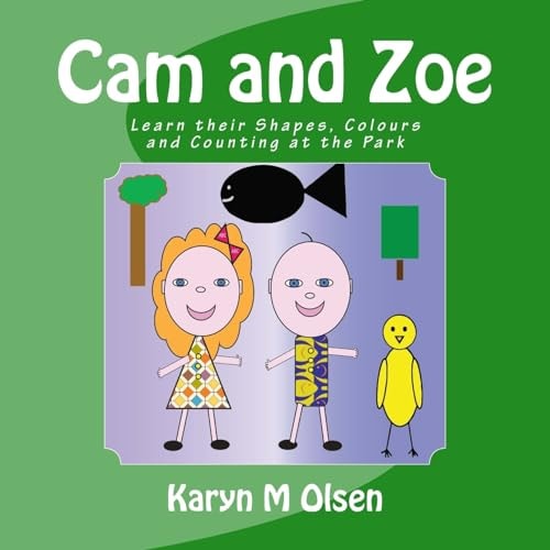 Cam and Zoe Learn Their Shapes, Colours and Counting at the Park