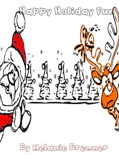 Happy Holiday Fun Coloring Book