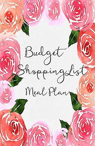 Budget Shopping List Meal Plan Budget Food for Family /Shopping List, Size 5. 25x8 Paperback