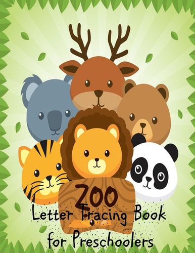 Letter Tracing Book for Preschoolers Kindergarten and Kids Ages 3-5 Reading and Writing - Trace Letters Workbook for Kids ,8. 5x11- Paperback