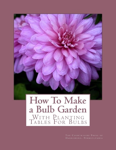 How To Make a Bulb Garden With Planting Tables For Bulbs