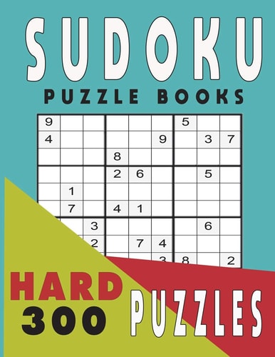 Sudoku Puzzle Books Hard 300 Puzzles