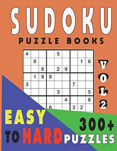 Sudoku Puzzle Books Easy To Hard 300+ Puzzles Vol2
