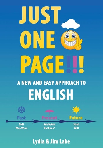 Just One Page!!! A New and Easy Approach to English