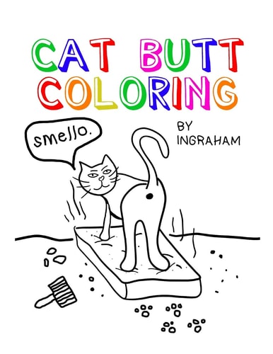 Cat Butt Coloring