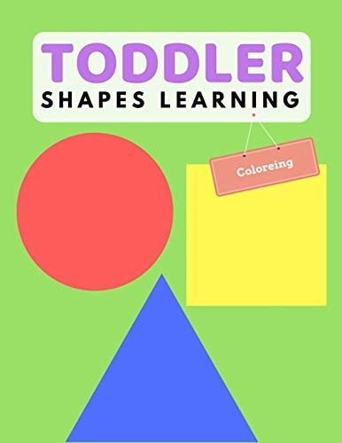 Toddler Shape Learning Shape and Color Activity Book for Kids Age 1-3 Years