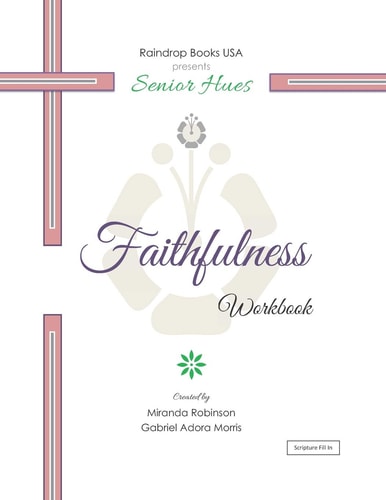 Senior Hues Faithfulness Coloring Book