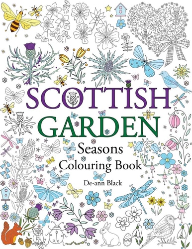 Scottish Garden Seasons Colouring Book