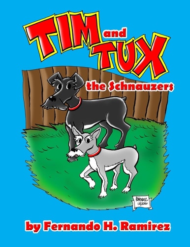 Tim and Tux The Schnauzers