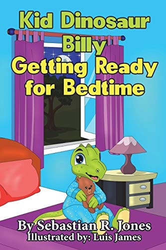 Kid Dinosaur Billy Getting Ready for Bedtime Billy the Kid Dinosaur