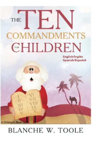 The Ten Commandments for Children English and Spanish