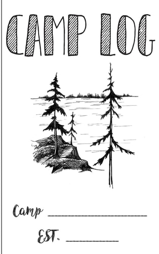 Camp Log Log Your Important Camp Moments