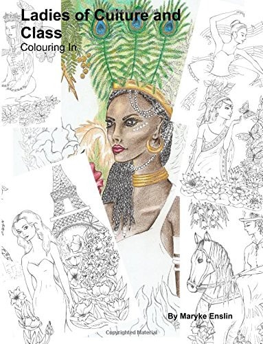 Ladies of Culture Adult Colouring In