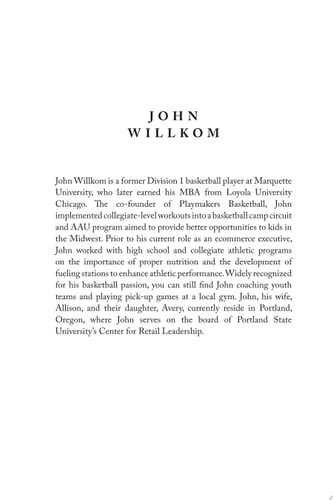 Walk-On Warrior Drive, Discipline, and the Will to Win