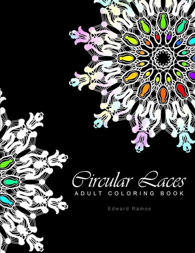 Circular Laces Adult Coloring Book