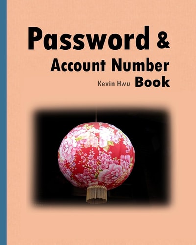 Pass Word and Account Number Book You No Longer Forget the Bank Password, Keywords