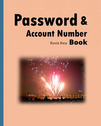 Pass Word and Account Number Book You No Longer Forget the Bank Password, Keywords