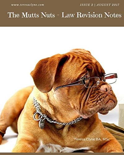 The Mutts Nuts Year One Law Student Revision Notes CPA ACCA ATI