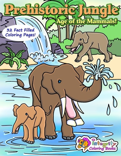 Prehistoric Jungle - Age of the Mammals! Coloring Book