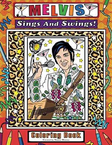 Melvis Sings And Swings Coloring Book