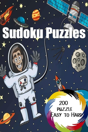 Sudoku Puzzle Book Sudoku Puzzles -Easy, Medium, Hard, Very Hard Puzzles and Games Large Print for Adults and Kids Math Games