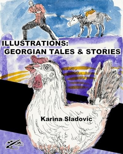 Illustrations Georgian Tales and Stories: English Version