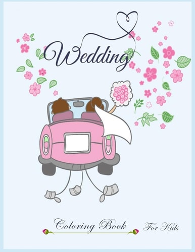 Wedding Coloring Book for Kids