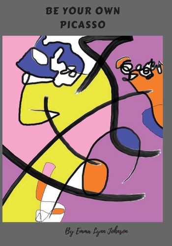 Be Your Own Picasso Fill in the Spaces with Your Favorite Colours. Create Your Own Abstract and Artistic Piece of Art by Colouring. You Can Relieve Stress and Be a Great Artist Too! Frame Your Work After You're Done!