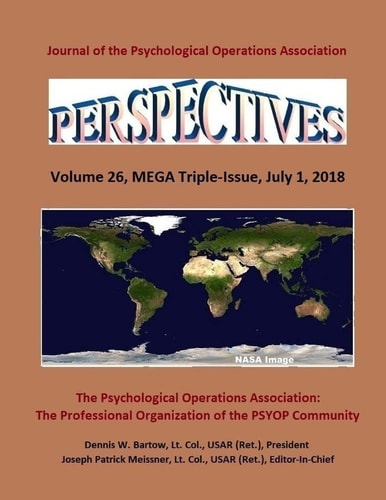 Perspectives Volume 26, MEGA Triple-Issue, July 1, 2018