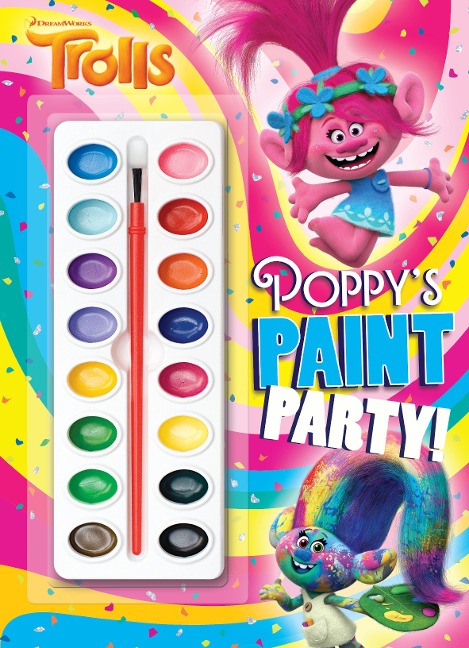 Poppys Paint Party! (DreamWorks Trolls)