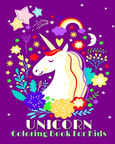 Unicorn Coloring Book for Kids Jumbo Coloring Book and Activity Book in One (Mazes, Dot to Dot, Counting, Find the Differences, Find Two Same Picture and Word Search Puzzle)