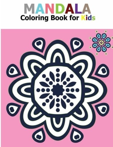 Mandala Coloring Book for Kids Big Mandalas to Color for Relaxation
