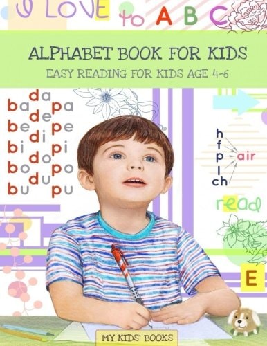 Alphabet Book Easy Reading for Kids Aged 4 - 6