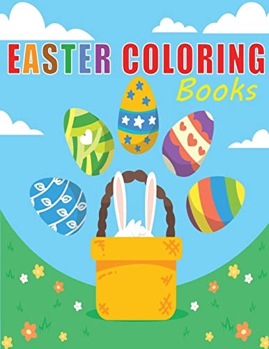 Easter Coloring Book Easter Coloring Book, Cute Animal, Little Bunny, Coloring Book for Kids, Funny Activity Book.