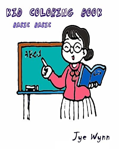 Basic Painting Book For Kid Practice Coloring